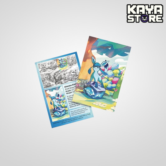 Mini Lata Pokémon TCG Scarlet & Violet Prismatic Evolutions Glaceon (ENG)