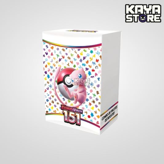 Combo De Booster Pokémon 151 Escarlate E Violeta EV3.5 COPAG