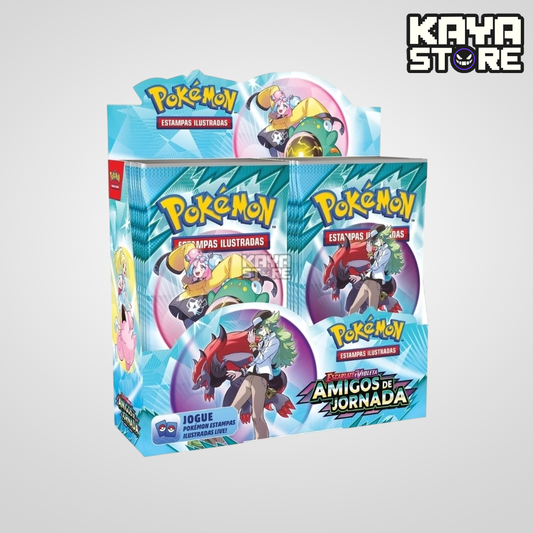 Booster Display Pokémon Escarlate E Violeta EV9 Amigos De Jornada COPAG