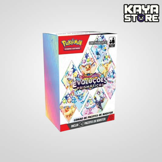 Mini Booster Display Pokémon Evoluções Prismáticas EV8.5 COPAG