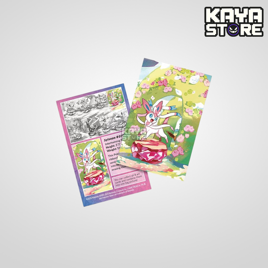 Mini Lata Pokémon TCG Scarlet & Violet Prismatic Evolutions Sylveon (ENG)