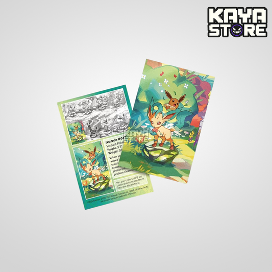 Mini Lata Pokémon TCG Scarlet & Violet Prismatic Evolutions Leafeon (ENG)