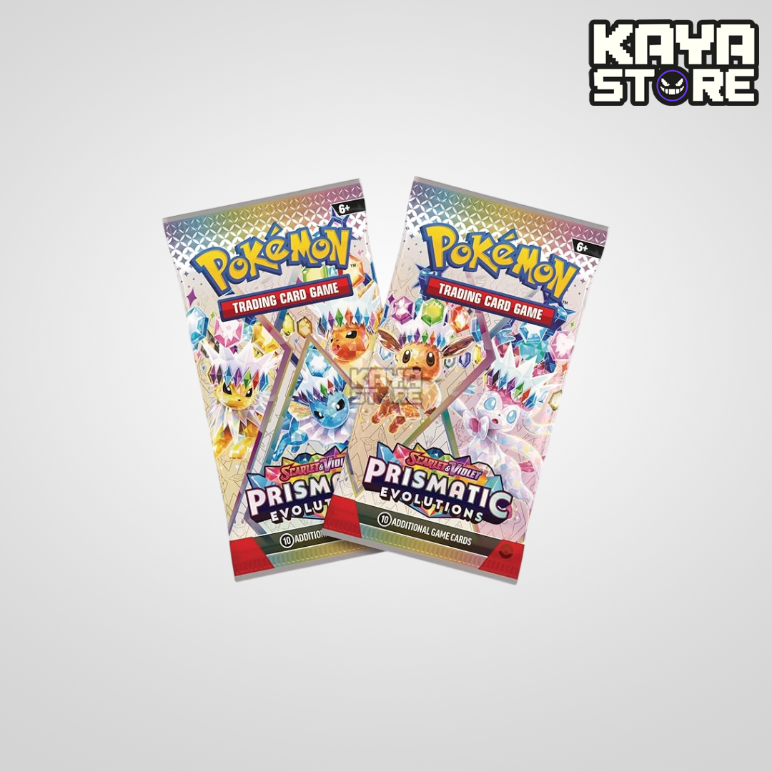 Mini Lata Pokémon TCG Scarlet & Violet Prismatic Evolutions Leafeon (ENG)