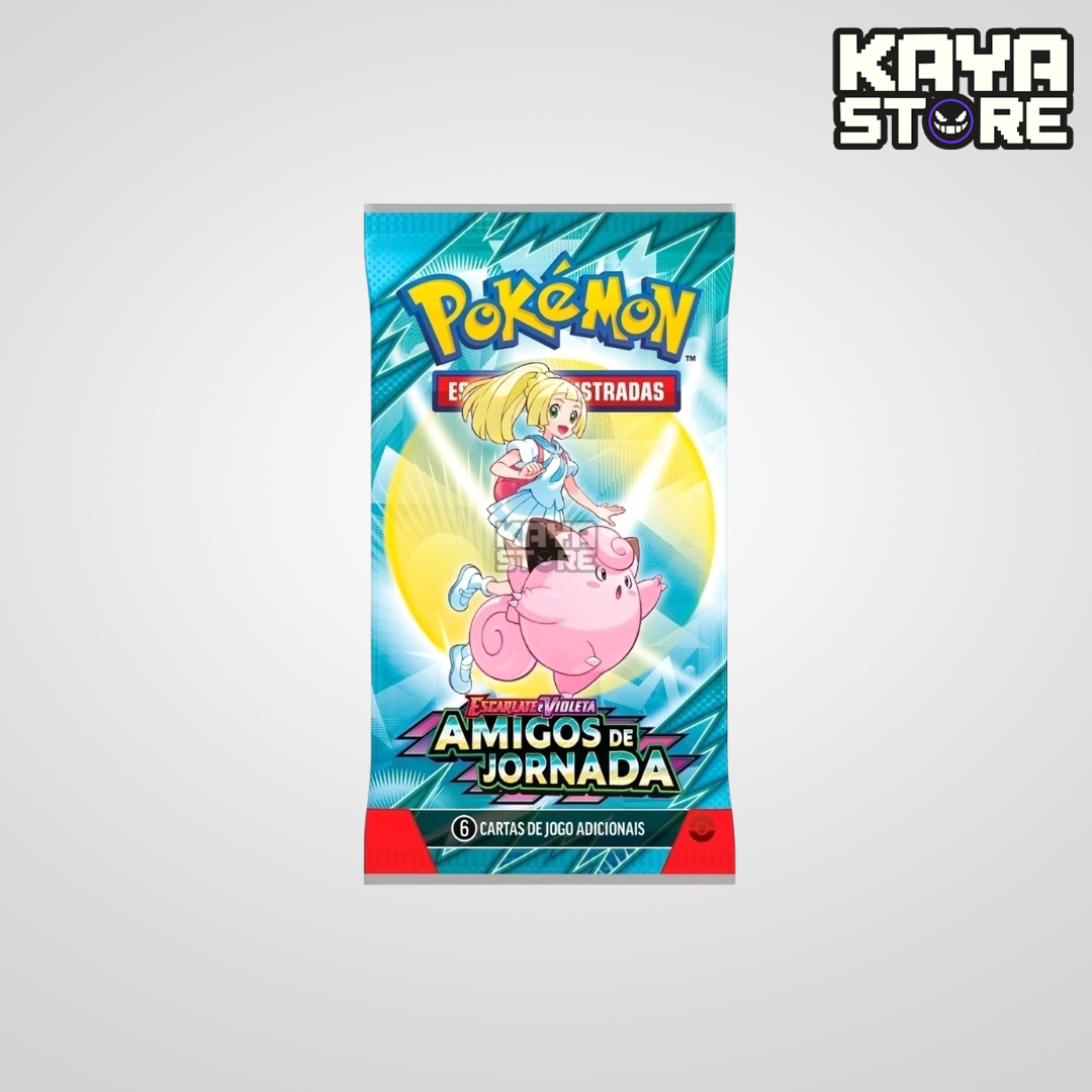 Booster Display Pokémon Escarlate E Violeta EV9 Amigos De Jornada COPAG