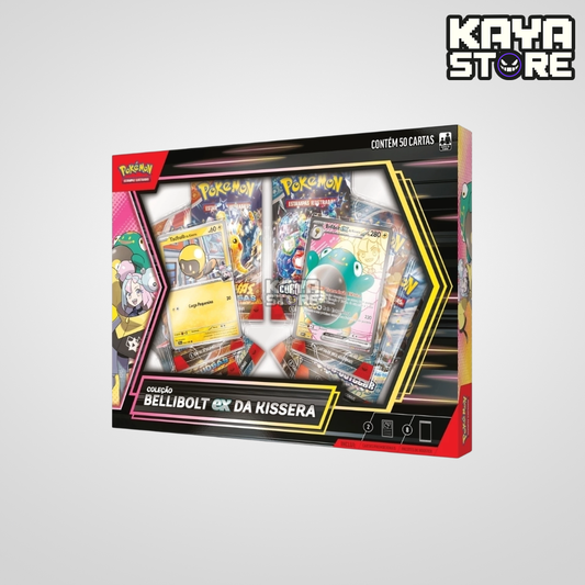 Box Pokémon Coleção Bellibolt Ex Da Kissera Escarlate E Violeta COPAG