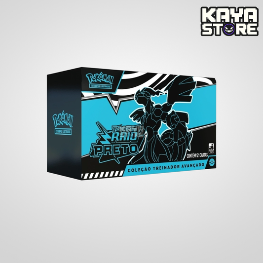 Box Coleção Treinador Avançado ETB Pokémon Raio Preto Zekrom EV10.5 COPAG